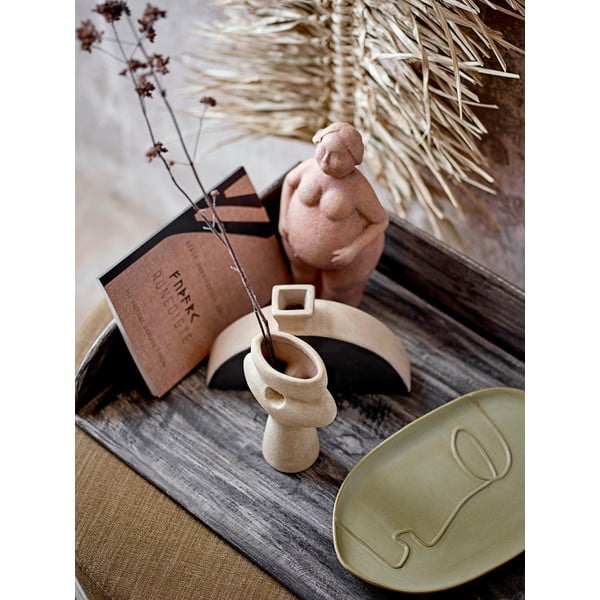 3 terakotas vāžu komplekts Bloomingville Nezha, augstums 23 cm-image-2