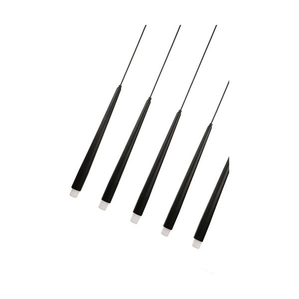 Melna piekaramā lampa Agusta – Squid Lighting-image-2