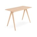 Ozola masīvkoka darba galds 60x120 cm Ava – Gazzda