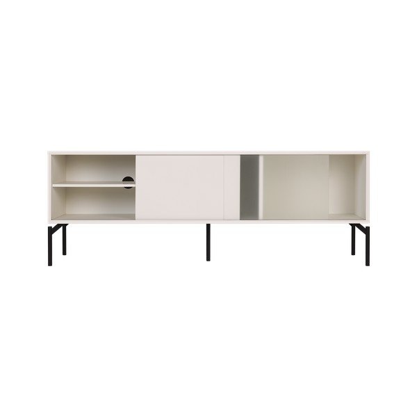 Pelēkbēšs TV galdiņš 160x60x42 cm Met – noo.ma-image-3