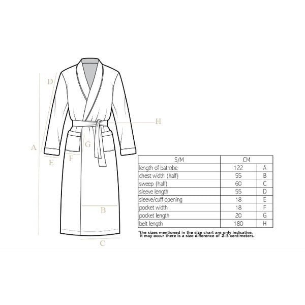 Sinepju dzeltens mikroplīša halāts S/M Cozy – Tiseco Home Studio-image-1