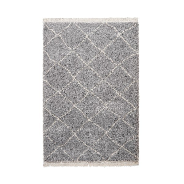 Pelēks celiņa paklājs 60x230 cm Boho – Think Rugs