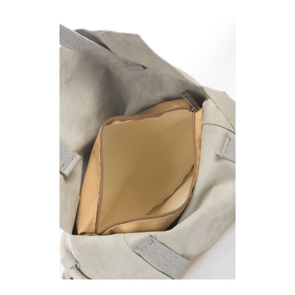 Pelēka ādas somiņa Giulia Massari Darcy-image-3