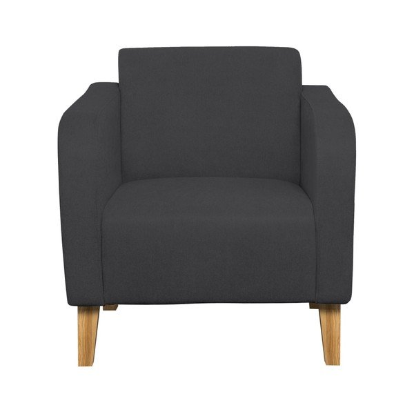 Tumši pelēks krēsls Kooko Home Swing-image-2