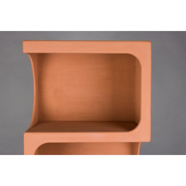 Terakotas oranžs grāmatplaukts 60x181x37 cm Dundee – Dutchbone-image-3