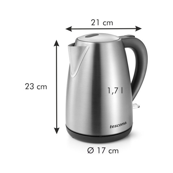 Nerūsējošā tērauda tējkanna sudraba krāsā 1,7 l GrandChef – Tescoma-image-4