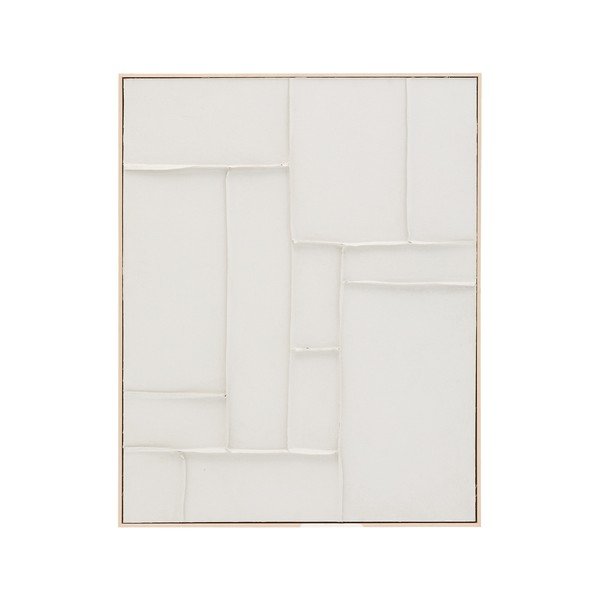 Ar rokām apgleznota/3D glezna ar rāmi/uz audekla 80x100 cm Klis – Kave Home
