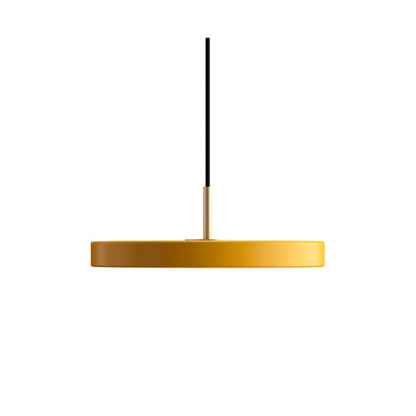 Dzeltena LED piekaramā lampa no metāla ø 31 cm Asteria Mini – UMAGE-image-3