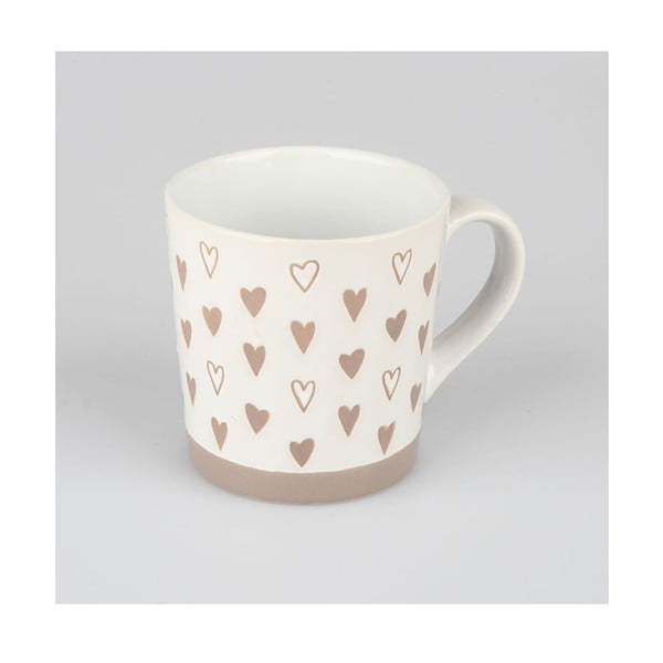 Ar rokām dekorēta keramikas krūze Dakls Heart , 473 ml-image-1
