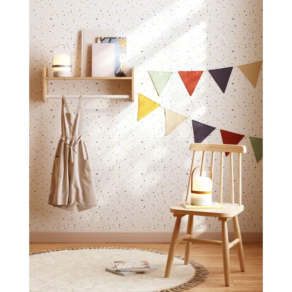 Dabīga toņa priedes masīvkoka sienas bērnu drēbju pakaramais 52,5x20 cm Florentina – Kave Home-image-2