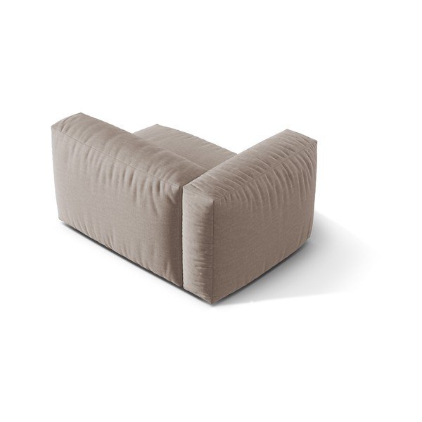 Bēša modulārā dīvāna daļa (ar kreiso stūri) Martina – Micadoni Home-image-2