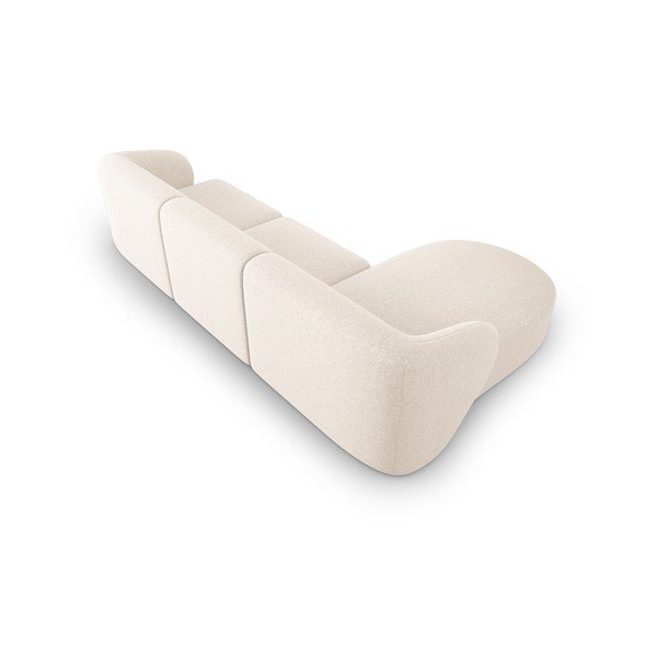 Krēmkrāsas stūra dīvāns (ar kreiso stūri) Shane – Micadoni Home-image-4