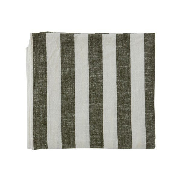 Galdauts no organiskās kokvilnas  140x260 cm Striped – OYOY Living Design