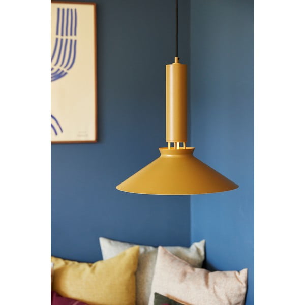 Oranža piekaramā lampa ø 40 cm Coney – Hübsch-image-3