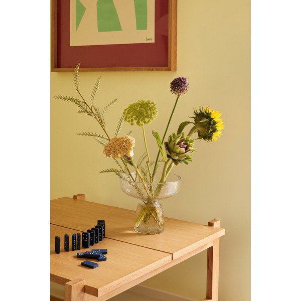 Stikla rokām darināta vāze (augstums 19 cm) Aino – Hübsch-image-1