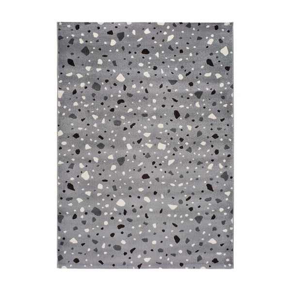Pelēks paklājs Universal Adra Punto, 80 x 150 cm