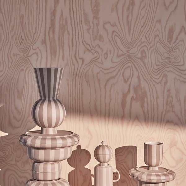 Bēša akmensmasas rokām darināta vāze (augstums 28 cm) Toppu – OYOY Living Design-image-2