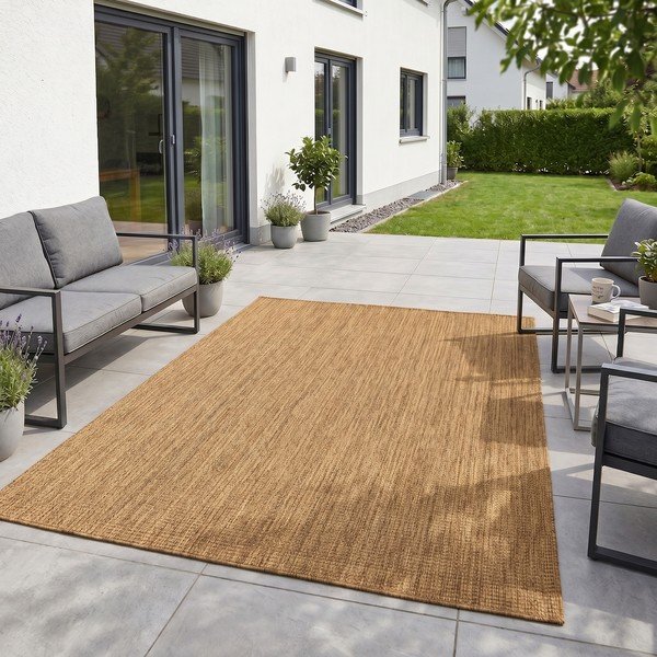 Brūns iekštelpu un āra paklājs 120x170 cm Mira 1450 – Ayyildiz Carpets-image-1