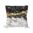 Spilvendrāna Minimalist Cushion Covers Black Gold Marble, 40 x 40 cm