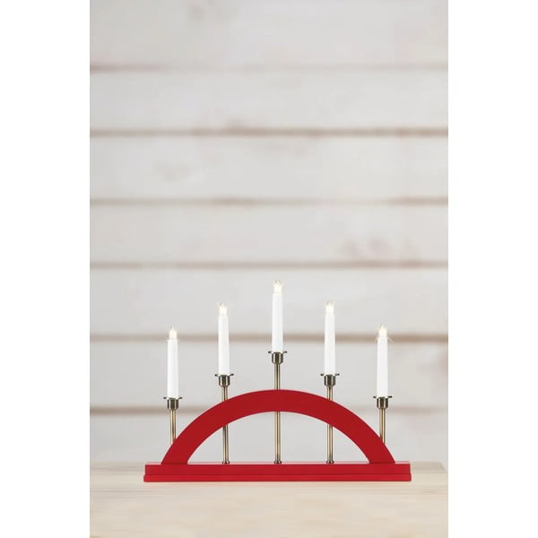 Sarkans Ziemassvētku gaismas dekors Bridge – Markslöjd-image-3