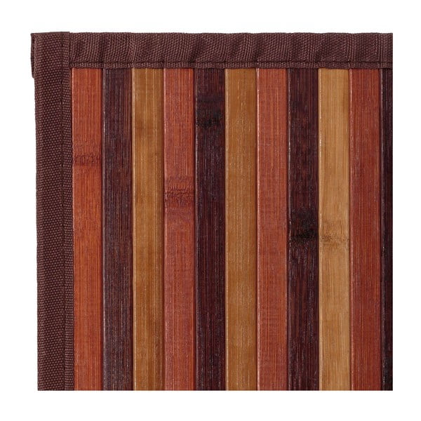 Sinepju dzeltens/brūns bambusa celiņa paklājs 75x175 cm – Casa Selección-image-2