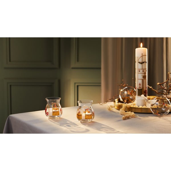 Stikla pūsta Ziemassvētku eglītes bumbiņa ø 8 cm Annual Christmas Bauble – Holmegaard-image-1