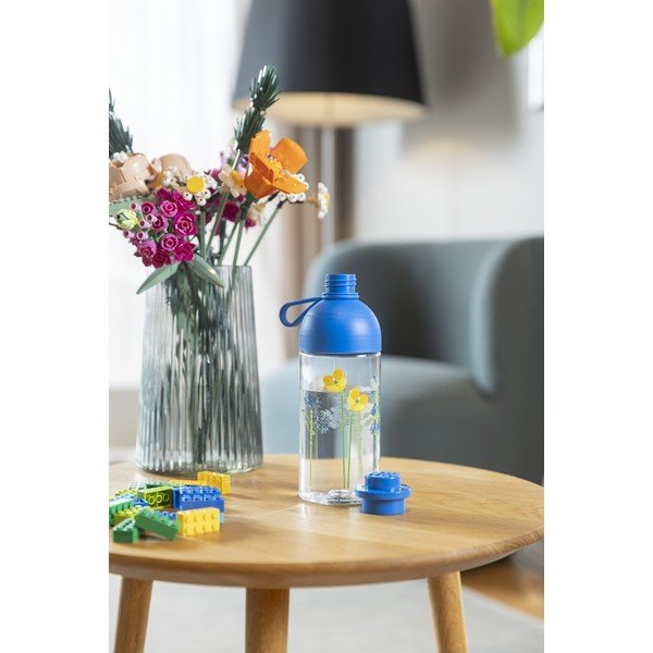 Zila bērnu pudele 500 ml Meadow Flowers – LEGO®-image-1