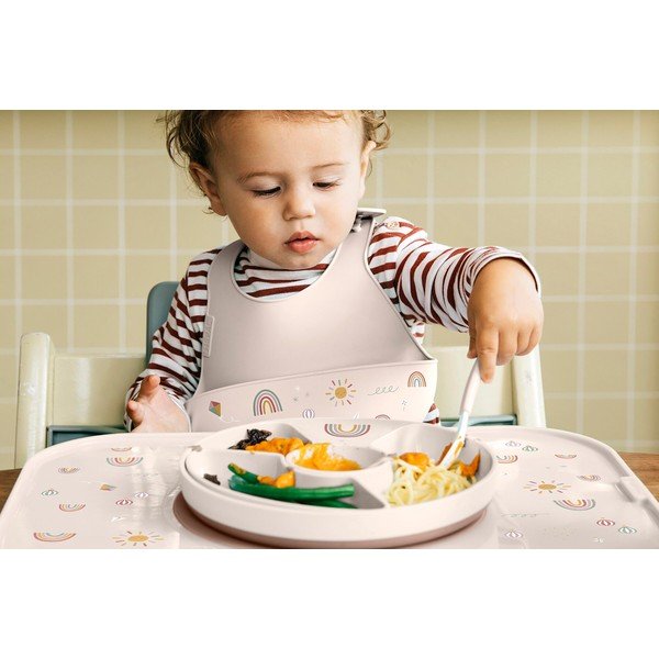 Plastmasas bērnu pusdienu komplekts (3 gab.) Little Farm – Mepal-image-1