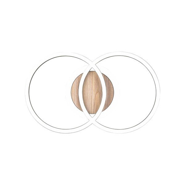 Melna/brūna LED griestu lampa ar regulējamu spilgtumu 28x46 cm Giro – Reality-image-3