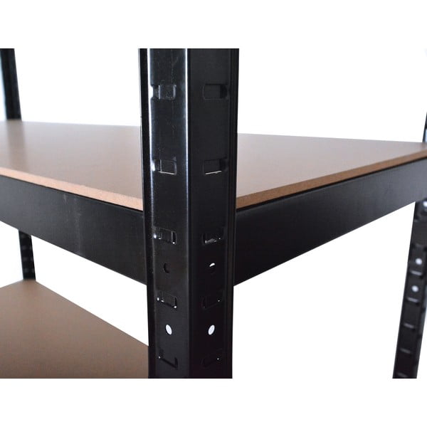 Melns metāla darbnīcas plaukts 120x180 cm – Rojaplast-image-3