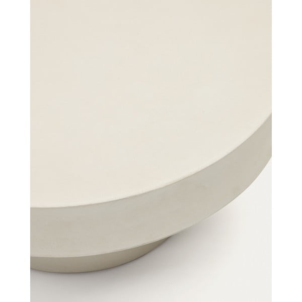 Betona apaļš dārza kafijas galdiņš ø 66 cm Aiguablava – Kave Home-image-4