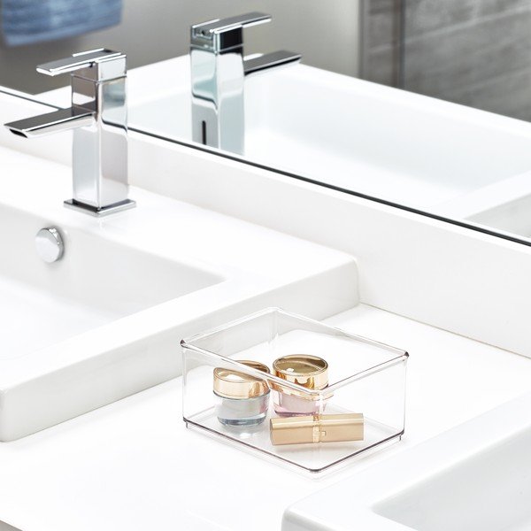 Caurspīdīga uzglabāšanas kaste iDesign The Home Edit, 11,9 x 16 cm-image-1