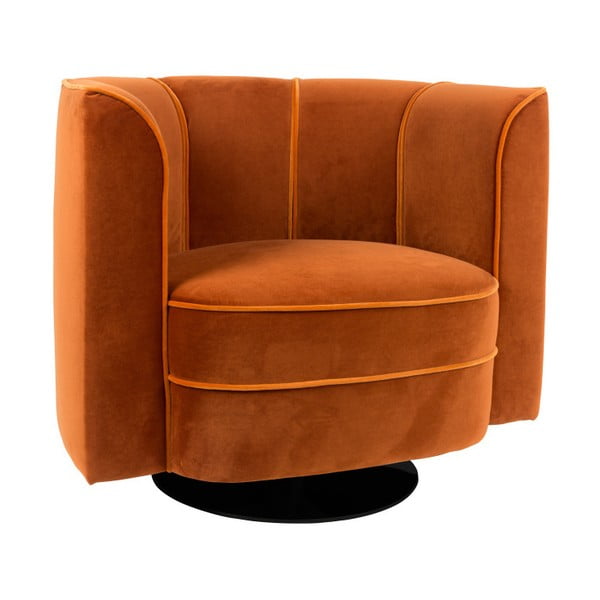 Oranžs atpūtas krēsls Dutchbone Flower