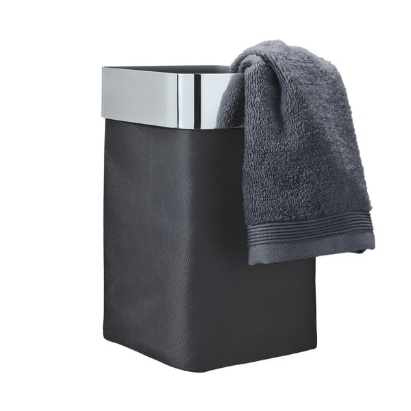 Antracīta pelēks tekstila veļas grozs Nexio – Blomus-image-2