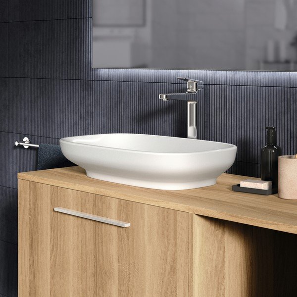 Dabīga toņa vannasistabas letes virsma ar ozolkoka imitāciju 120x51 cm i.Life B – Ideal Standard-image-4