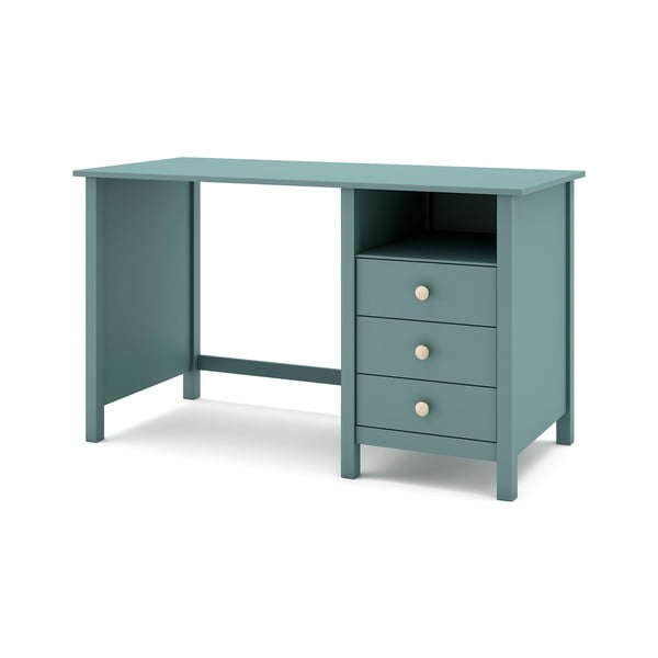 Priedes masīvkoka bērnu rakstāmgalds 54x120 cm Max – Marckeric-image-4