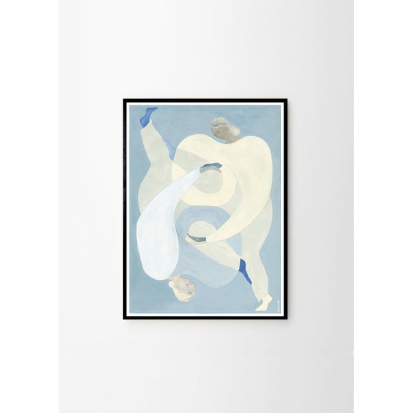 Plakāts 50x70 cm Hold You - Blue – Sofia Lind – The Poster Club-image-3