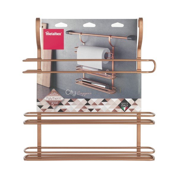 Piekaramais plaukts ar trim līmeņiem Metaltex Copper-image-1