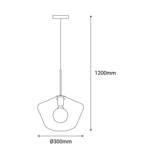 Piekaramais gaismeklis SULION Astrid, augstums 120 cm-image-2