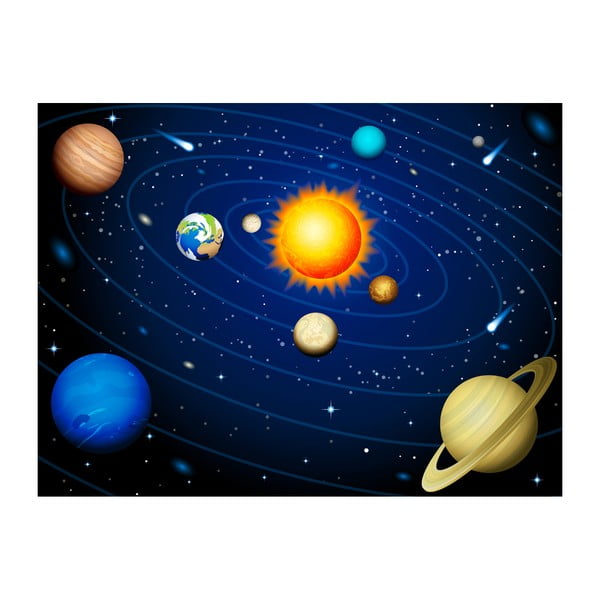 Lielformāta tapetes Artgeist Solar System, 400 x 309 cm