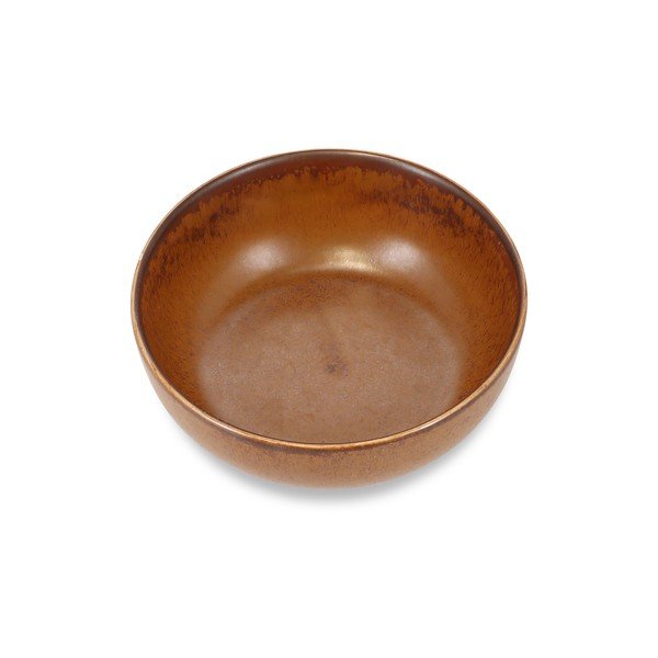 Brūna porcelāna zupas bļodiņa 710 ml Ovio – BonBistro-image-1