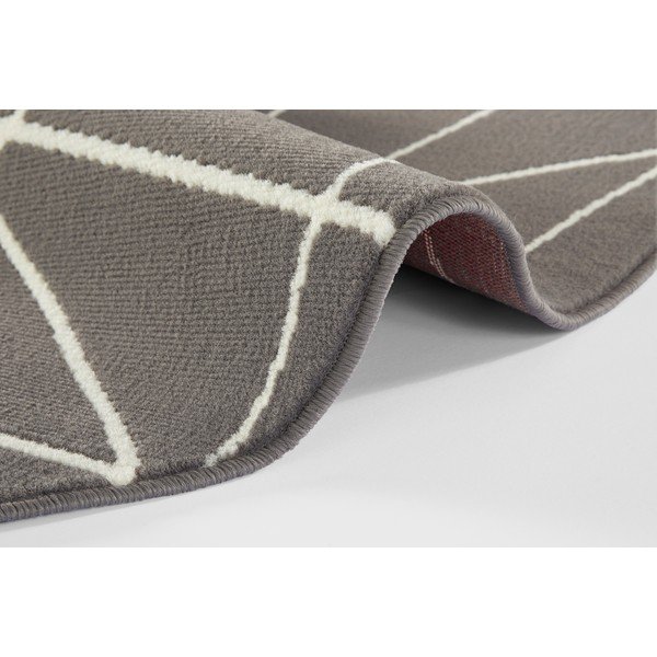 Pelēks paklājs Ragami Velvet, ø 140 cm-image-2