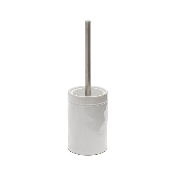 Krēmkrāsas keramikas tualetes birste Savel – Kave Home-image-2