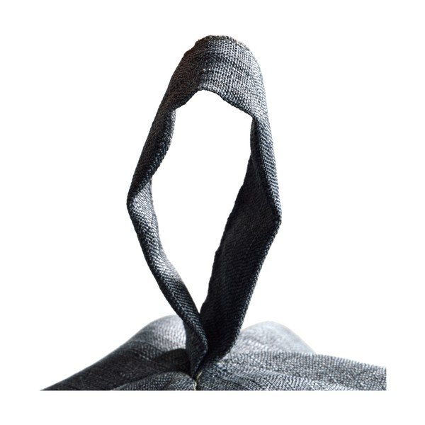 Tumši pelēka būdas veida gulta kaķiem 35x35 cm – Love Story-image-2