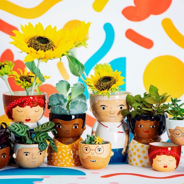 Bēšs puķu pods Sass & Belle My Kind of People Ross-image-1