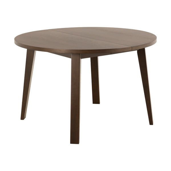 Apaļš izvelkams ēdamgalds ar papildu galda virsmu un ozolkoka imitāciju ø 120 cm A-Line – Actona