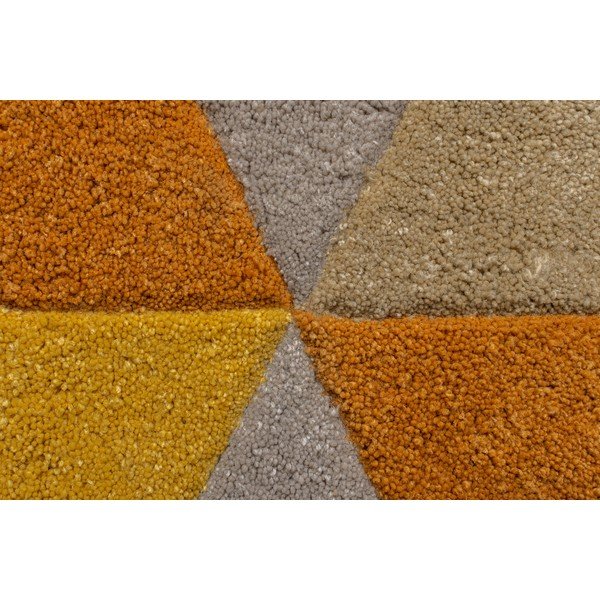 Dzeltens paklājs Flair Rugs Scope, 80 x 150 cm-image-1