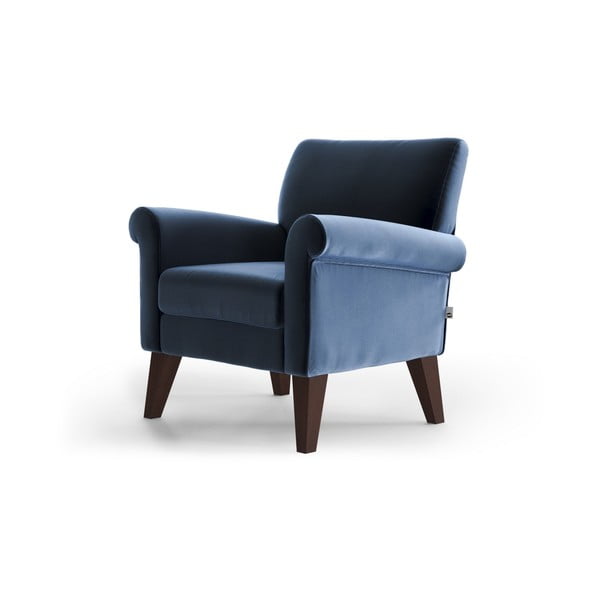 Zils samta atpūtas krēsls My Pop Design Iena