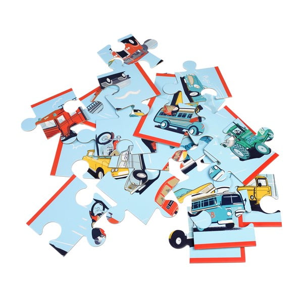 Puzle (gabalu skaits 24) Road Trip – Rex London-image-2