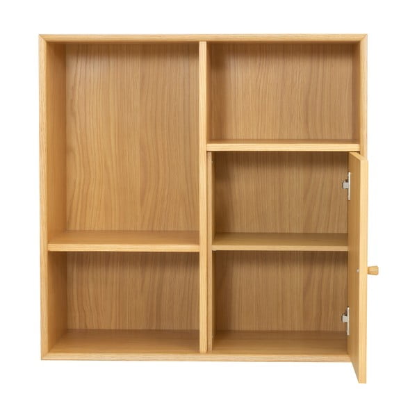 Dabīga toņa modulārā plauktu sistēma ar ozolkoka imitāciju 70x70 cm Z  – Tenzo-image-4